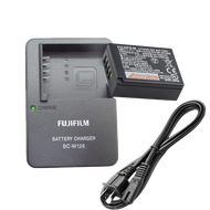 กล้อง NP-W126S ที่ชาร์จแบตเตอรี่กล้องฟิล์มฟูจิ XA3 X-T100 XA7 X-A2 X-Pro2 XA5 XPro3