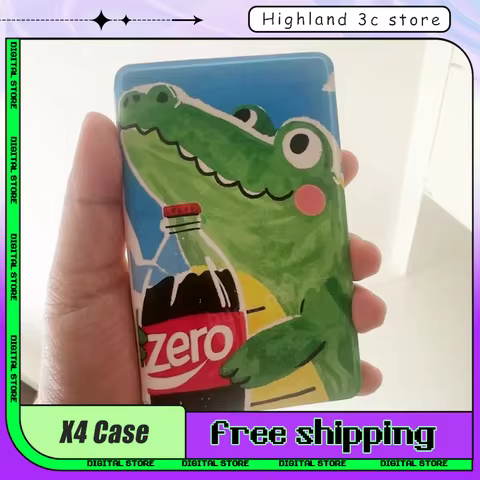 For XTEINK X4 Case Ink Screen E-Book Magnetic Flip Protective Ereader Detachable All-around Shockpro