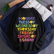 TSHIRT LENGAN PANJANG PEREMPUAN 3xl Friday Week Fashion Ootd Style Baju Cotton Long Sleeves Tshirt W
