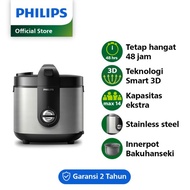 Philips Rice Cooker 2L - Premium Plus Silver HD3138/33