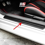 2pcs 4pcs Door Sill Protector Anti-Dirty Scuff Plate Cover Guard Sills Protector Trim Welcome Pedal 