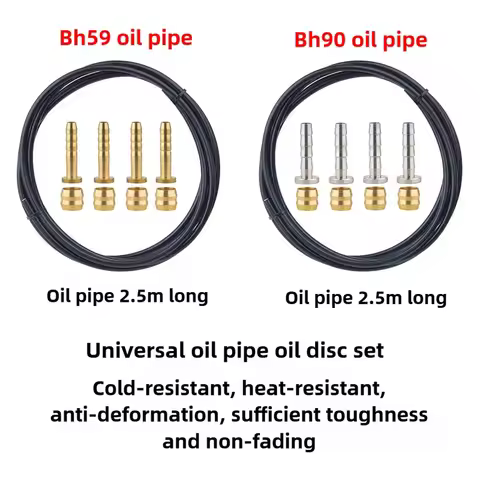 Bolany Hydraulic Disc Brake Oil Tube Set – For SHIMANO Deore BH90/BH59, Includes Needle & Bike Parts