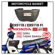 𝗙𝗥𝗘𝗘 𝗦𝗞𝗥𝗨 BKP BASKET HONDA DREAM 110 EX5110 EX5 110 DREAM110 FI tengah Pvc Motor Front Bakul Depan R
