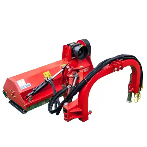 China 15-55hp Farm Machinery Small Tractor Mower Side 3 Point PTO Hydraulic Flail Mulcher Flail Mowe