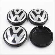 4 Pieces 56mm Black Chrome Center Wheel Hub Covers For VW Passat Golf Sharan Tiguan Jetta 1J0601171 B6 B7 MK5 MK6 MK7