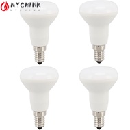 CHINK 4 Pack Long Neck LED Bulbs, E14 Base 220V LED Light Bulbs, Energy Saving 3000K Warm White 380l