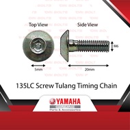 90149-06829 Yamaha Original 135LC (0413) V1 V2 V3 V4 V5 V6 V7 Screw Ikat Tulang Timing Chain Guide