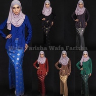 WAFA XXS-10XL CALQIS BAJU KURUNG KEBAYA PLAIN LACE EXCLUSIVE MODERN PLUS SIZE BESAR BIG SAIZ RAYA MODEN MUSLIMAH SONGKET