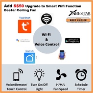 BESTAR Ceiling Fan WiFi Smart Features (Add-on purchase with BESTAR Ceiling Fan) Tuya Smart Life Goo