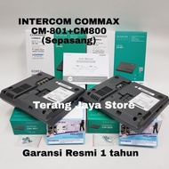 PROMOSI - INTERCOM COMMAX CM-801 + CM-800 (2 PCS) INTERCOM COMMAX CM801 + CM800