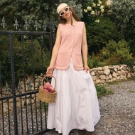 XS จัดส่ง 30 SEP lookbooklookbook agape top pink tweed