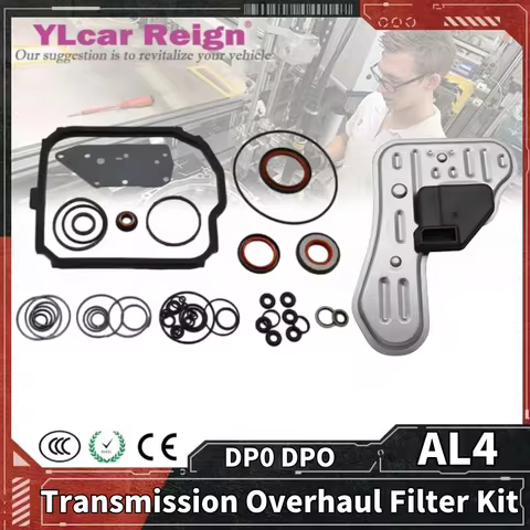 DP0 DPO AL4 DP8 DP2 Automatic Transmission Overhaul Rebuild Repair Kit Gasket Fit O-rings Filter For