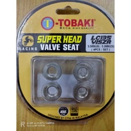 TOBAKI VALVE SEAT RACING YAMAHA LC135 / Y15ZR /FZ150 SUPER HEAD (5.5mm IN / 5.0mm EX)