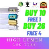 LED TUBE 60W 55W 32W 30W 22W 20W 11W 4 FEET 4 KAKI T8 LAMPU LED KALIMANTANG LED CEILING TUBE CEILING LED BULB LED T8 LED