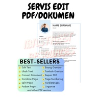 Servis Edit PDF - PDF Editing Service | Edit, Combine, Modify