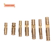 PEONYTWO 10Pcs Barrel Hinge Practical Useful Connector Soft Close Concealed Pure Copper Furniture Hardware