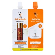 1 Sachet 8 g Nong Chat Cream 2 in 1 Whitsea Pre Serum + Vit C VC Double