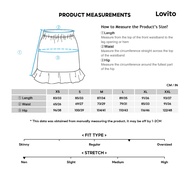 Lovito Casual Skirt Plain Pocket Basic Women Denim Summer/Spring Skirt L37AD066