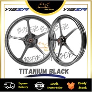 [READY STOCK] RAPIDO 509 Y15ZR FORGED RIM RF509 ALLUMINIUM TITANIUM BLACK