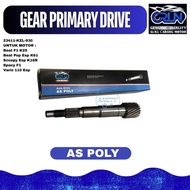 CRUN 23411-KZL-930 As Poly /As Pulley /As Pully Shaft Drive Honda BEAT f1 Vario f1 Spacy f1 Soopy f1