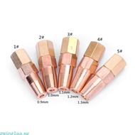 zwinz1aa 5 Pcs H01-6  Gas Welding Nozzle  Gas Contact Tips Holder Gas Nozzle