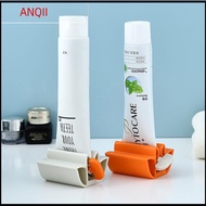 ANQII อุปกรณ์ทำความสะอาดฟัน พลาสติก ใช้ซ้ำได้ ที่บีบยาสีฟัน ท่อกลิ้ง ที่ใส่แปรงสีฟัน ที่วางขาตั้ง