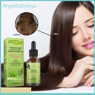 【IN STOCK】59ml Rosemary Mint Hair Strengthening Oil Growth End Care Hair Liquid Scalp Massage Care Smoothes Dry Frizz
