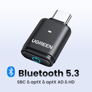 UGREEN USB C Bluetooth 5.3 Transmitter aptX SBC aptX AD HD Dongle Adapter for Laptop PS5 Model: 4500