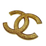 CHANEL Coco Mark 胸針/項鍊 GP 13.8g 05A 女款