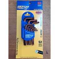 9-Piece Torx Key Set 9-Piece Short Torx Key Wrench Set 8957489 WHOLESALE RETAIL READY MEDAN