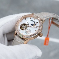 Folli Follie Follie Follie Watch Sun Moon Dial Multi-Function Moon Phase Automatic Mechanical Watch 