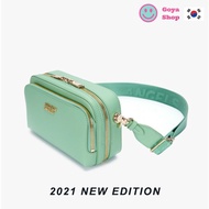 STRETCH ANGELS New Basic Panini bag Mint color - 3-way crossbody bag