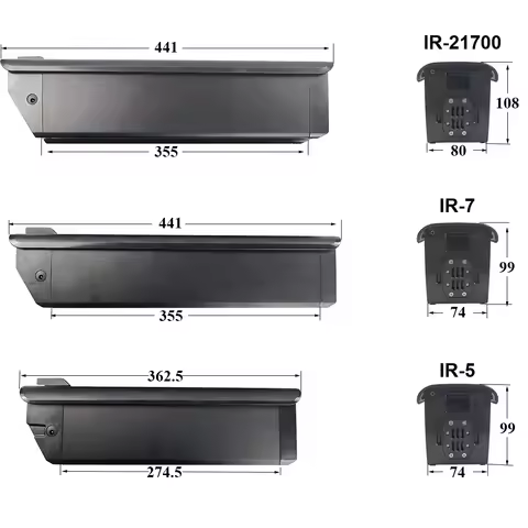 36V Integrated MeloYelo Tranzit Traverse MTB The Town Trail Ascent MD Ebike battery 13AH 15AH for Ar
