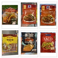 ซองผง สำหรับทำ ทาโก้ 28g. McCormick Original Taco แม็คคอร์มิค ออริจินอล ทาโก้ / Old El Paso Spice Mi