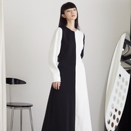 DOTLINEPLAIN (PRE-ORDER 14 DAYS) / CROISSANT DRESS - CHECKMATE