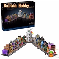 Baltan Hobby HN3X Compatible with 76444 Harry Potter Diagon Alley Wizarding Shops Building blocks EH