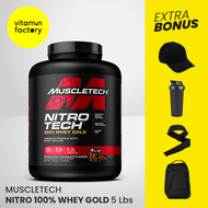 Muscletech Nitrotech Whey Gold 5.5lbs 5 Lbs