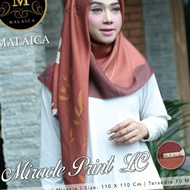 VIN - 029 JILBAB SEGIEMPAT MIRACLE PRINT LC BY MALAICA