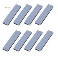 8Pc Furniture Glides Rectangle Furniture Sliders 25mm x 100mm Self Adhesive Furniture Moving Sliders