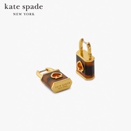 KATE SPADE NEW YORK LOCK AND SPADE HUGGIES KD320 ต่างหู