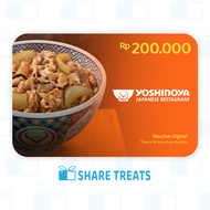 Yoshinoya Voucher Digital Rp 200.000