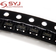 100pcs/lot 2N7002LT1G 2N7002 MMBT7002 Small  N-Channel MosFET SOT-23 In Stock