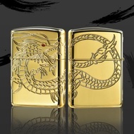 【ZIPPO官方旗艦店】 亞洲黃金之龍(加厚版)防風打火機 29265