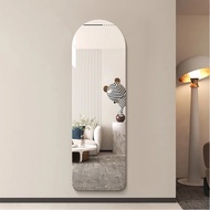 H-Y/ Frameless Dressing Mirror Wall-Mounted Full Body Mirror Full-Length Mirror Explosion-Proof Hallway Home Wall Mount