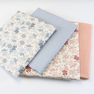 1 Cotton Fabric By The Meter Width 2.35 Meters 93 Inches 2-Color Floral Print