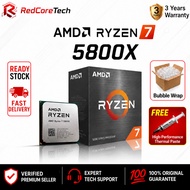 USED AMD Ryzen 7 5800X 8-Core 16-Thread 4.7GHz Boost Zen 3 AM4 CPU | 3-Months Warranty
