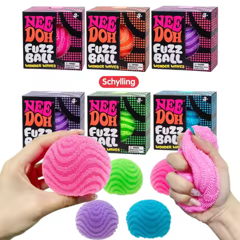 Schylling Fuzz Ball Series Desktop Ornament Stress Relief Toys Suitable For People Under Pressure Fu