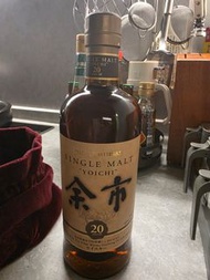 余市Nikka Yoichi 單一麥芽威士忌 20年 （冇盒）