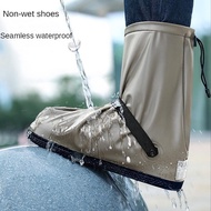 Waterproof Rain Shoe Cover Reusable Motorcycle Cycling Bike Rain Boot Shoes Covers Men And Women Rainproof Non-slip Shoes Cover
