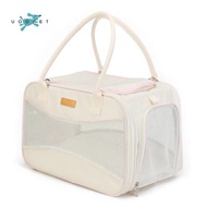 Portable Outing Bag Two Cats Summer Carrying Bag Cats Cats Cats Pet Breathable Bag Portable Travel P